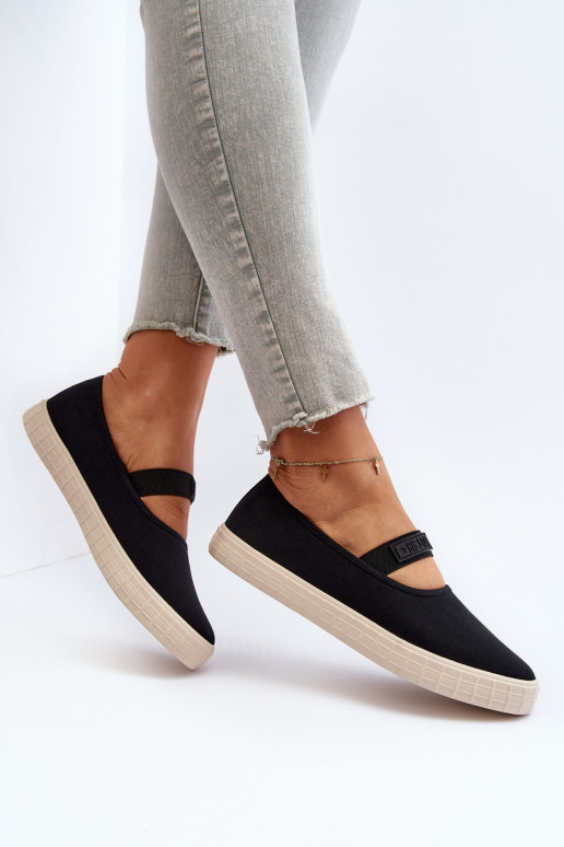 Women's Slip-on Sneakers Big Star LL274200 Black