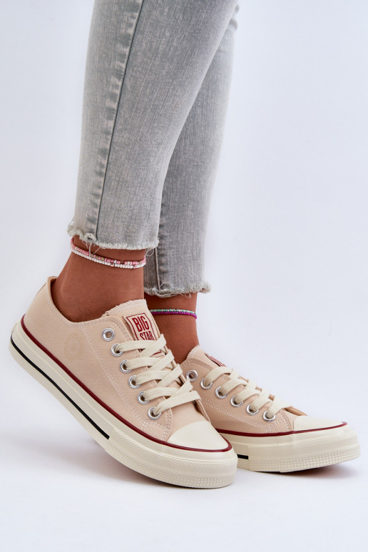 Low Women's Sneakers Big Star NN274272 Beige