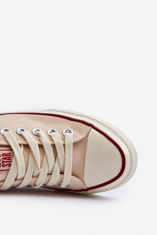 Low Women's Sneakers Big Star NN274272 Beige