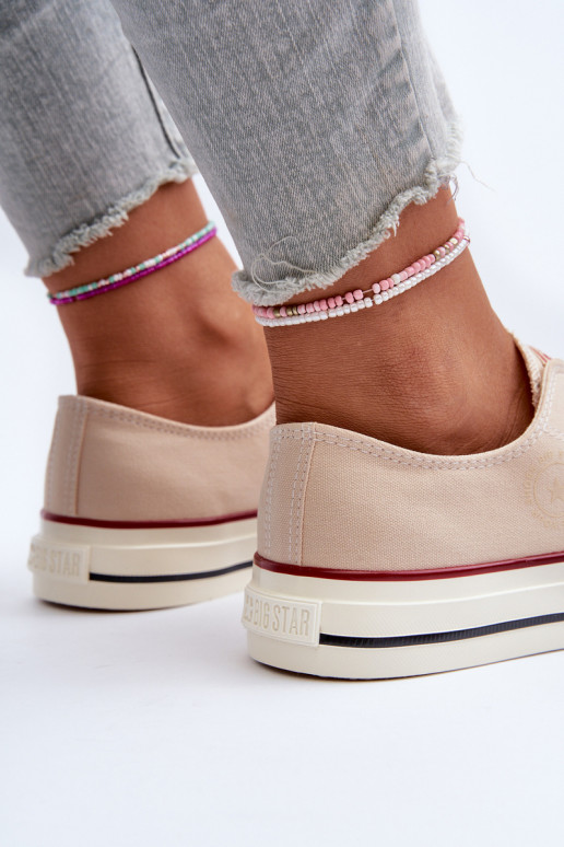 Low Women's Sneakers Big Star NN274272 Beige