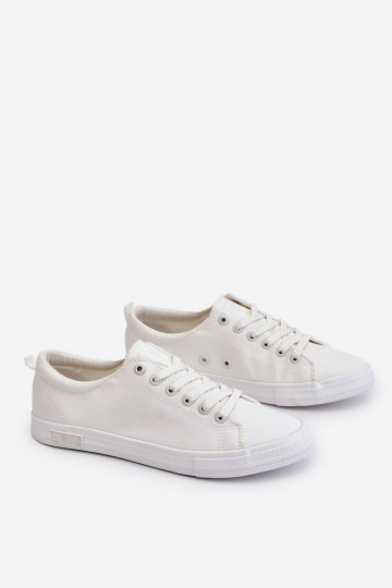 Women's Smooth Low Sneakers Big Star LL274058 White 2