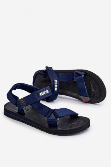 Men's Velcro Sandals Big Star DD174718 Navy blue 2