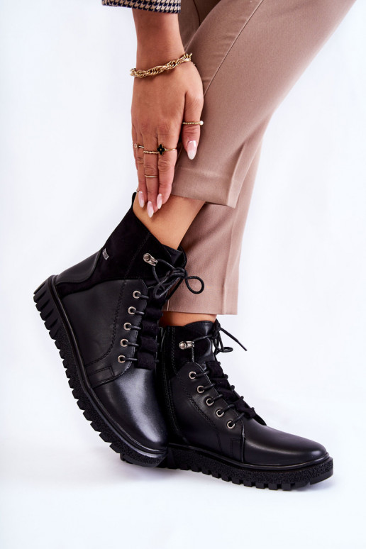 Women's Boots On The Platform Black... Women's Boots On The Platform Black...
