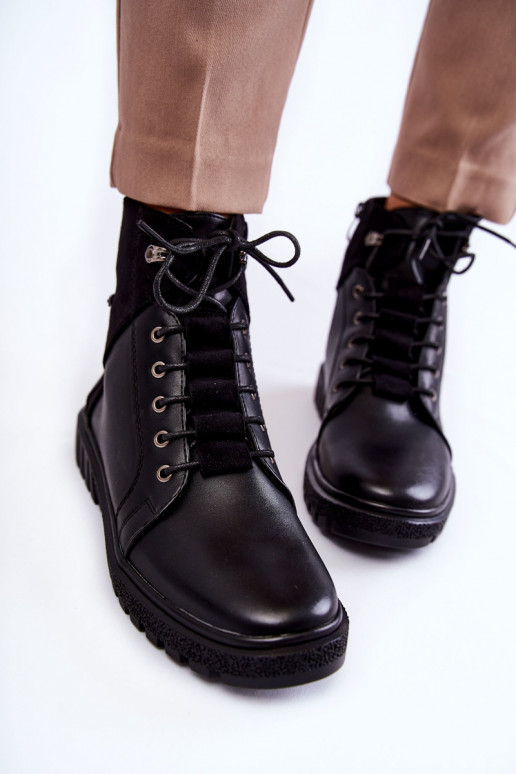 Women's Boots On The Platform Black... Women's Boots On The Platform Black...