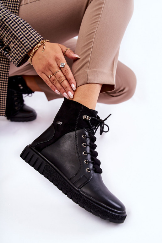 Women's Boots On The Platform Black... Women's Boots On The Platform Black...