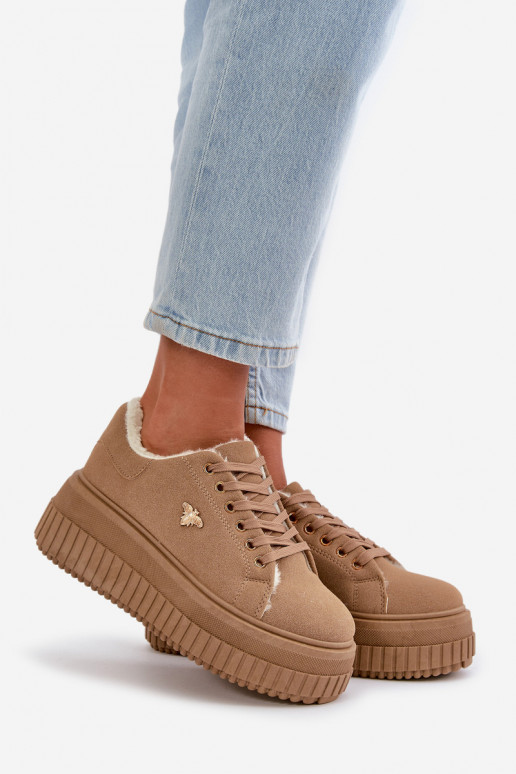 Women's Insulated Sneakers On Chunky... Women's Insulated Sneakers On Chunky...