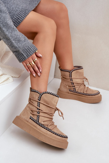 Women's snow boots with...