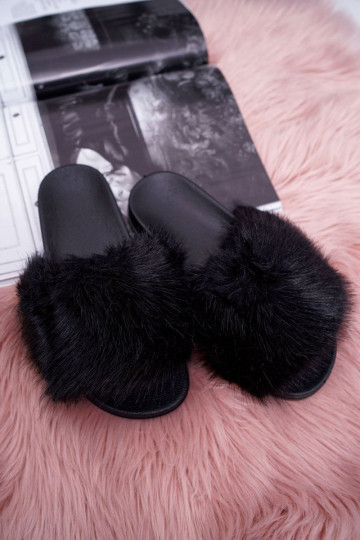 Women's Flip Flops with Fur... 2