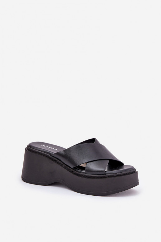 Women's Platform And Wedge Sandals Black Nelithraea Women's Platform And Wedge Sandals Black Nelithraea