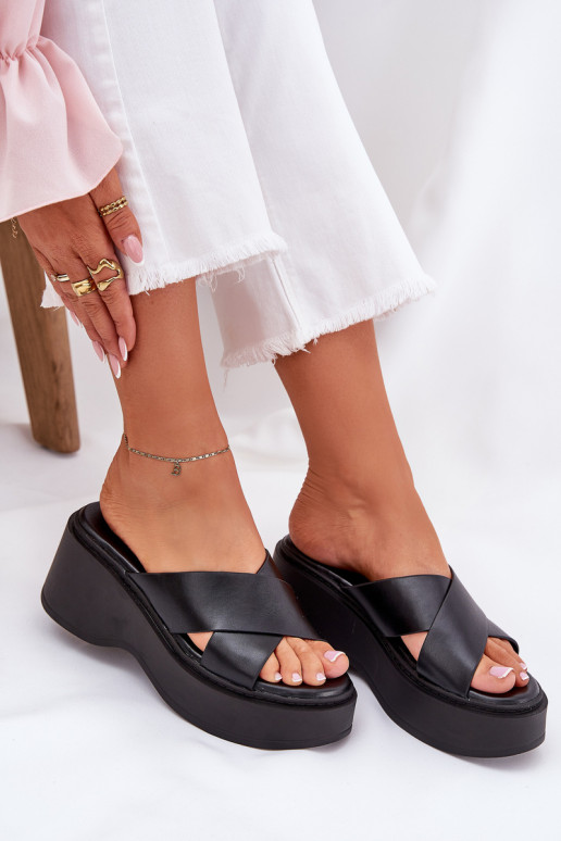 Women's Platform And Wedge Sandals Black Nelithraea Women's Platform And Wedge Sandals Black Nelithraea