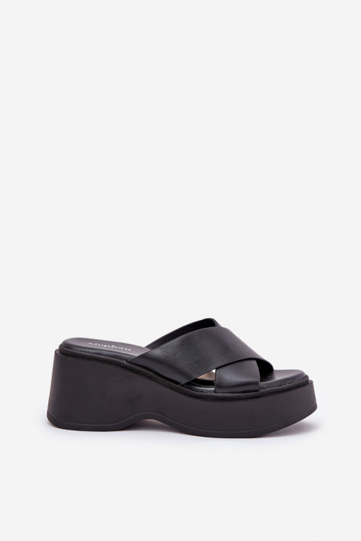 Women's Platform And Wedge Sandals Black Nelithraea Women's Platform And Wedge Sandals Black Nelithraea