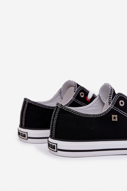 Trampki Męskie Big Star NN174300 HI-POLY SYSTEM Czarne