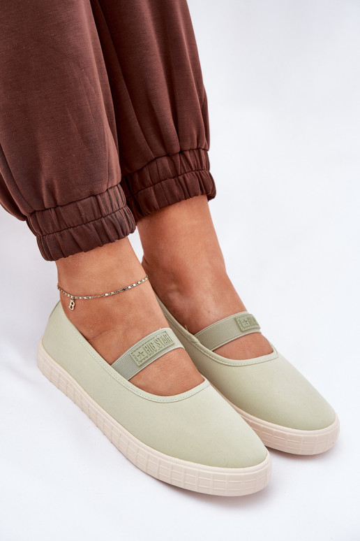 Women's Sneakers Big Star NN274604 Light Green Women's Sneakers Big Star NN274604 Light Green