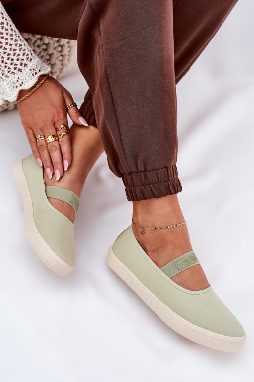 Women's Sneakers Big Star NN274604 Light Green Women's Sneakers Big Star NN274604 Light Green