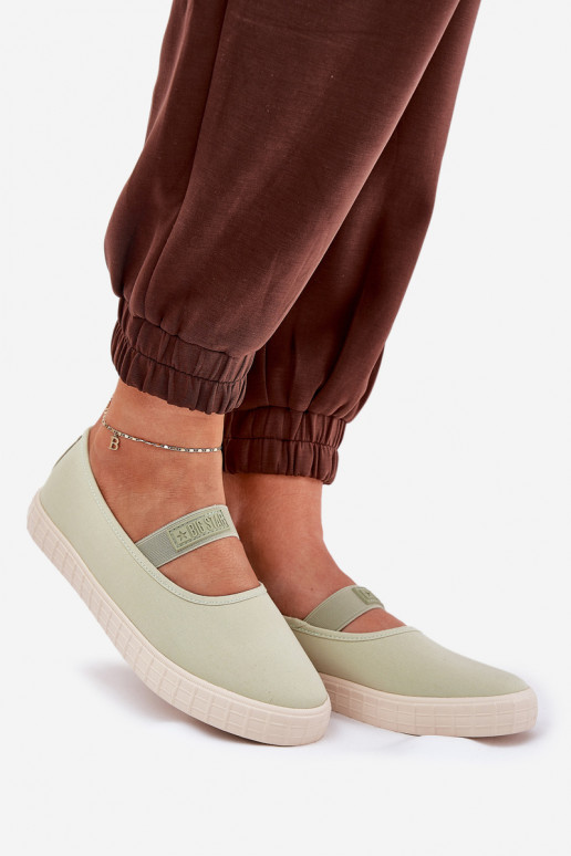 Women's Sneakers Big Star NN274604 Light Green Women's Sneakers Big Star NN274604 Light Green