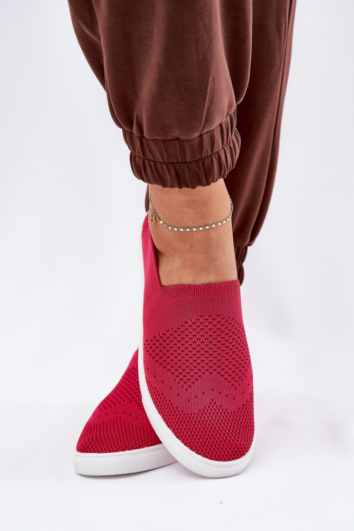 Women's Slip-on Sneakers Big Star FF274A605 Fuchsia Women's Slip-on Sneakers Big Star FF274A605 Fuchsia