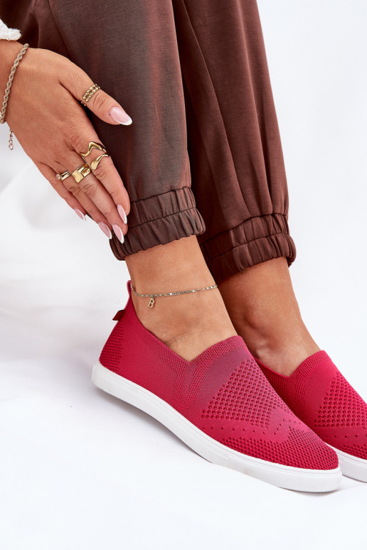 Women's Slip-on Sneakers Big Star FF274A605 Fuchsia Women's Slip-on Sneakers Big Star FF274A605 Fuchsia