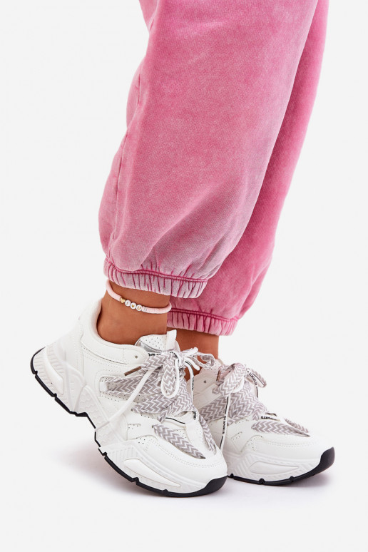 Sneakers Women Sports Shoes With Double Lacing White Efobell Sneakers Women Sports Shoes With Double Lacing White Efobell