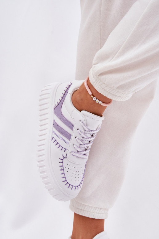 Ladies Sneakers On Platform Purple Ofenale Ladies Sneakers On Platform Purple Ofenale