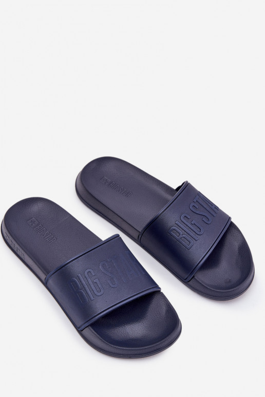 Light Foam Slippers Men Big Star MM174323 Navy