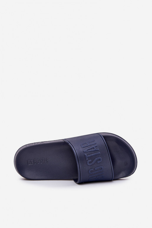 Light Foam Slippers Men Big Star MM174323 Navy