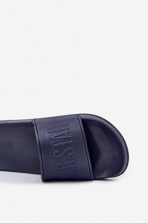 Light Foam Slippers Men Big Star MM174323 Navy