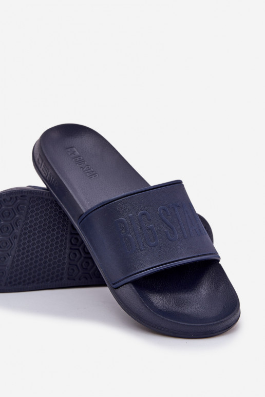 Light Foam Slippers Men Big Star MM174323 Navy