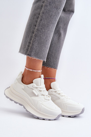 Women's Sneakers HI-POLY SYSTEM Big Star NN274A105 Beige 2