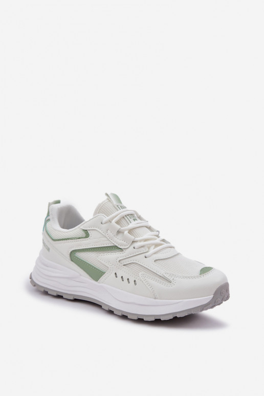Ladies Sports Shoes Big Star NN274A095 HI-POLY SYSTEM White-Green