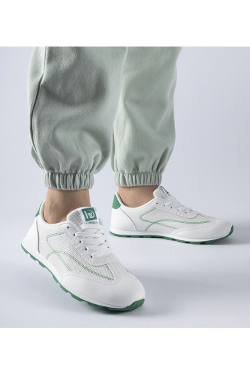 Biało-zielone sportowe...